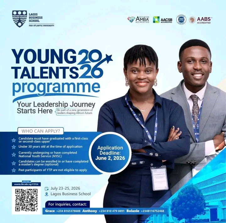 Apply to the Young Talents Programme (YTP)