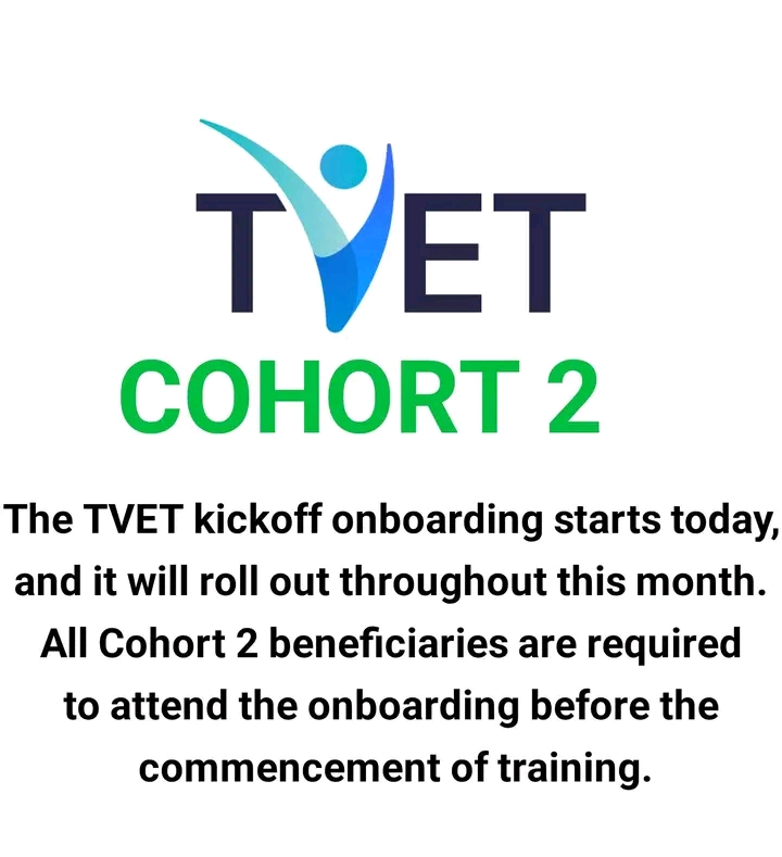 TVET Cohort 2 Onboarding Begins Nationwide Ahead of Training Rollout