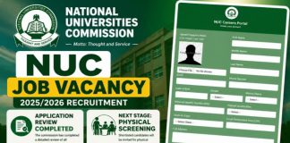NUC Shortlisted Candidates 2025/2026: How to Check Names and Screening Date