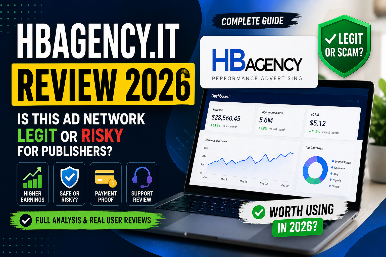 HBAgency.it Review 2026: Is This Ad Network Legit or Risky for Publishers? Full Analysis