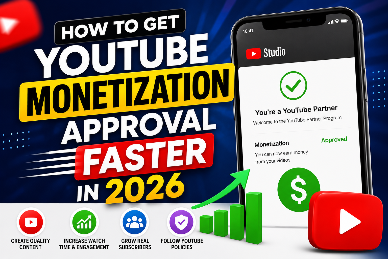 How to Get YouTube Monetization Approval Faster in 2026: Proven Tips for Nigerian Creators