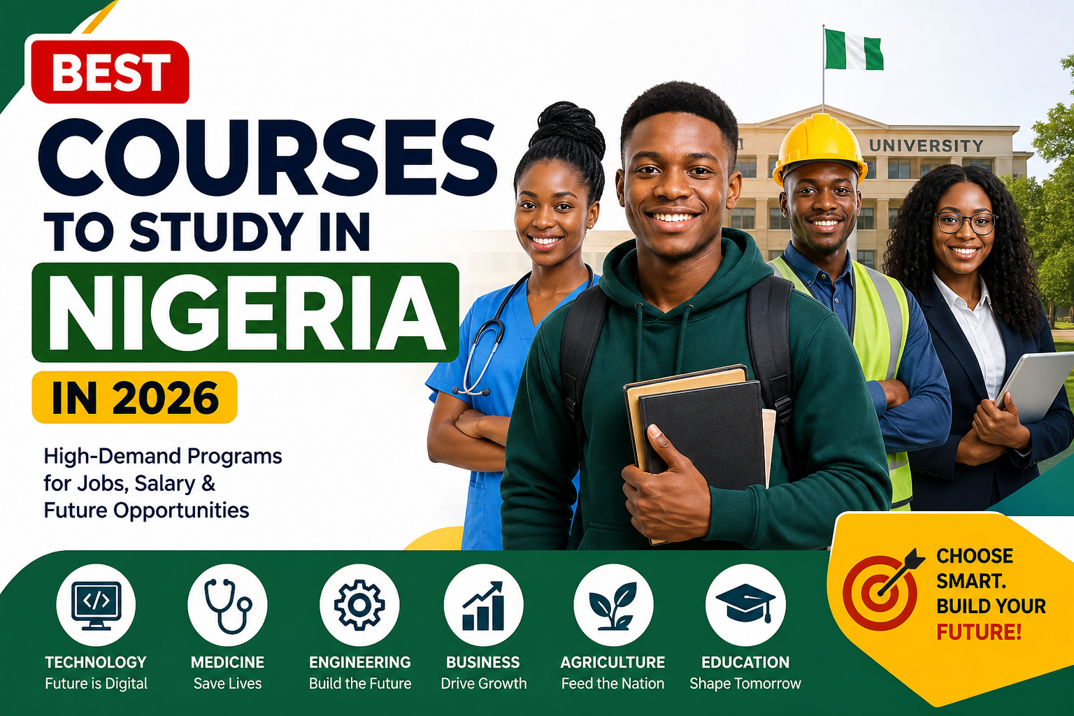 Best Courses to Study in Nigeria in 2026