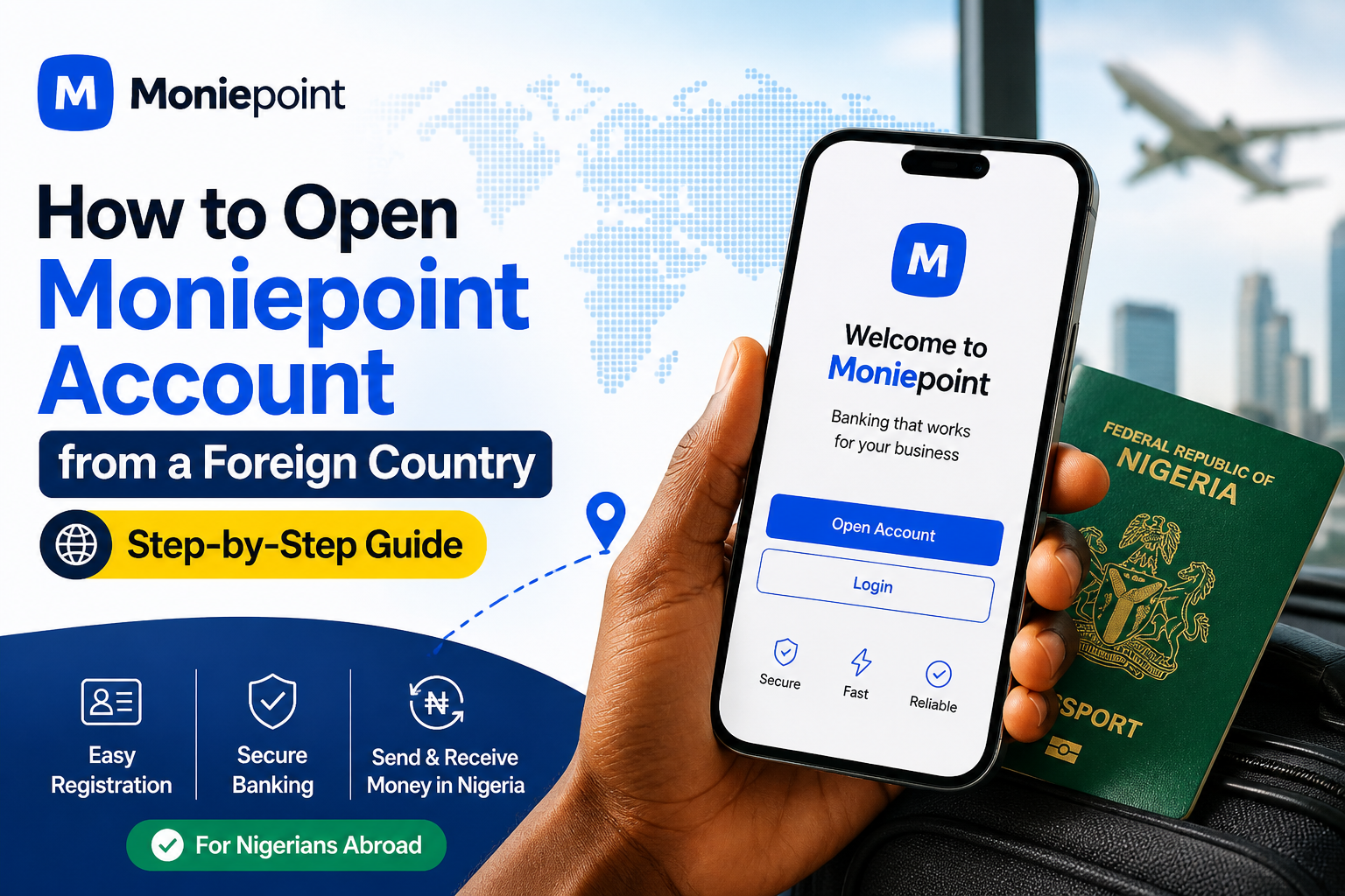 How to Open a Moniepoint Account from a Foreign Country