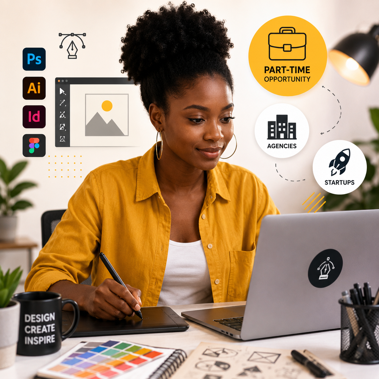 Part-Time Graphic Designer Jobs in Nigeria: Agencies & Startups Hiring