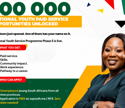 NYDA launches 100,000 paid youth service opportunities