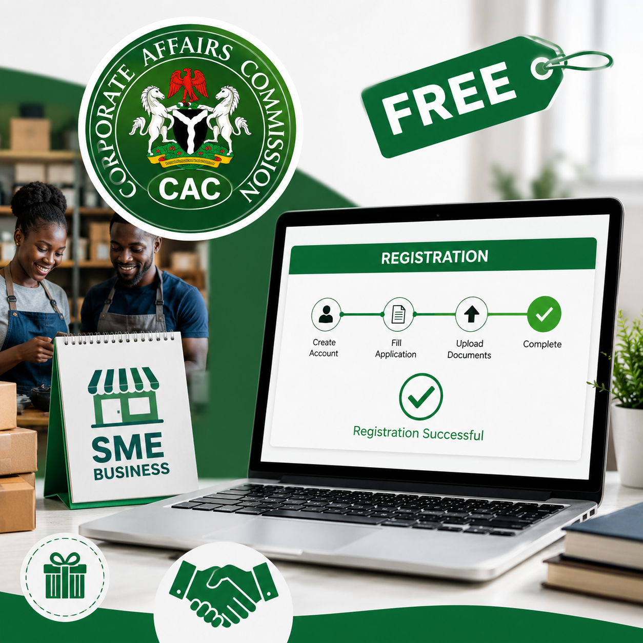 How to Apply for Free CAC Registration Under FG’s 250,000 MSME Programme (Step-by-Step Guide)
