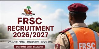Federal Road Safety Corps FRSC Ranks and Salaries: Positions of Degree Entry