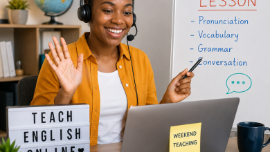 Weekend English Language Teaching Jobs in Africa for Native & Fluent Speakers