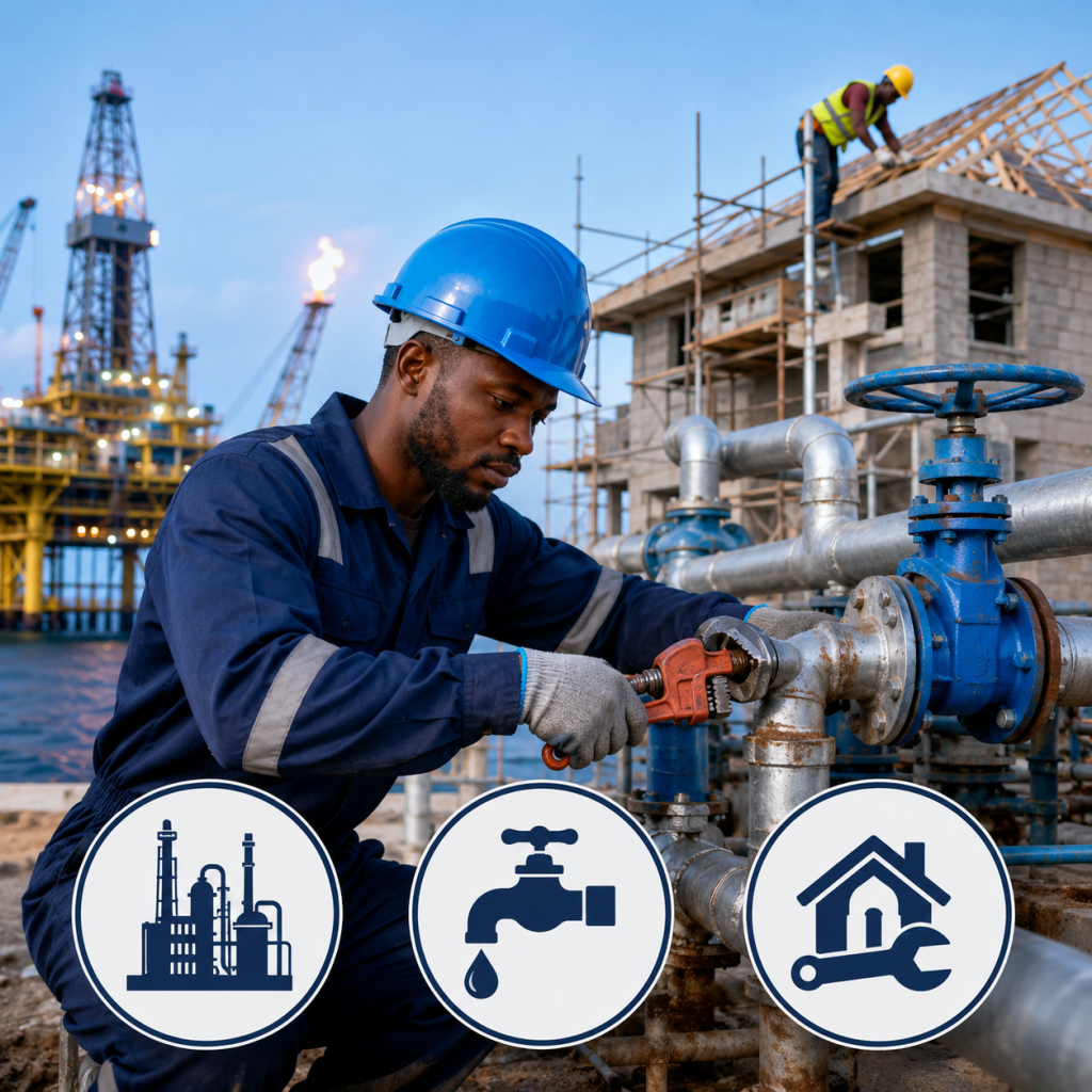 Plumber & Pipefitter Jobs in Nigeria 2026: Oil & Gas, Housing & Construction