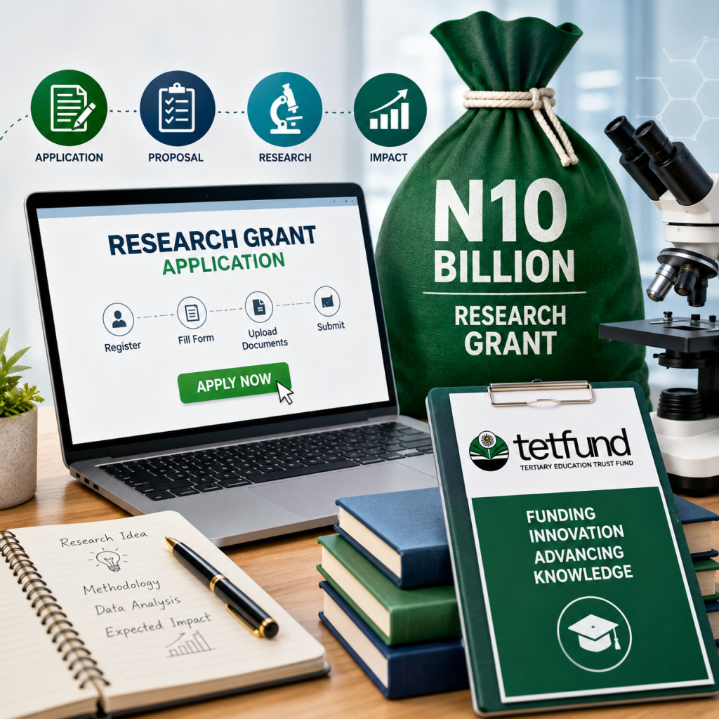 How to Apply for FG’s N10bn TETFund Research Grant
