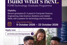 FCMB Technology Graduate Programme 2026